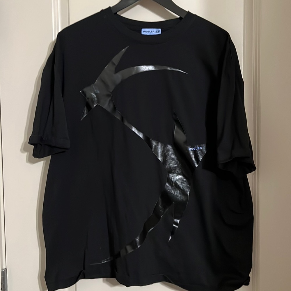 H&M Mugler T-Shirt | Tee Shirt XL